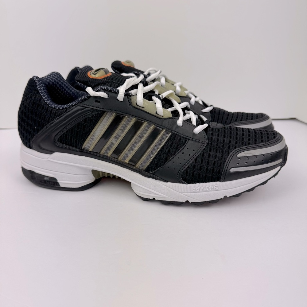 Adidas Climacool running sneakers. Black/ white. Mens size 11.5. adiPRENE.